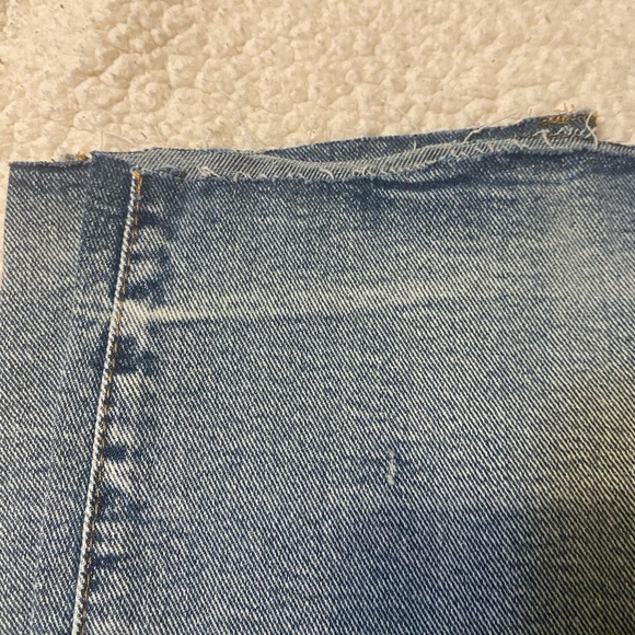 NWT Jessica Simpson Straight Leg Jeans. 5pkt. Raw Hem. Spotlight High Rise Slim - Picture 4 of 10